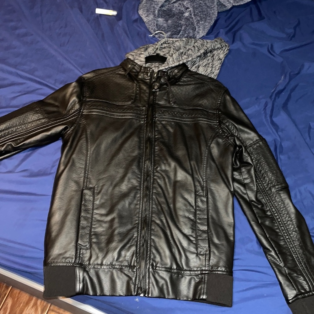 Leather jacket